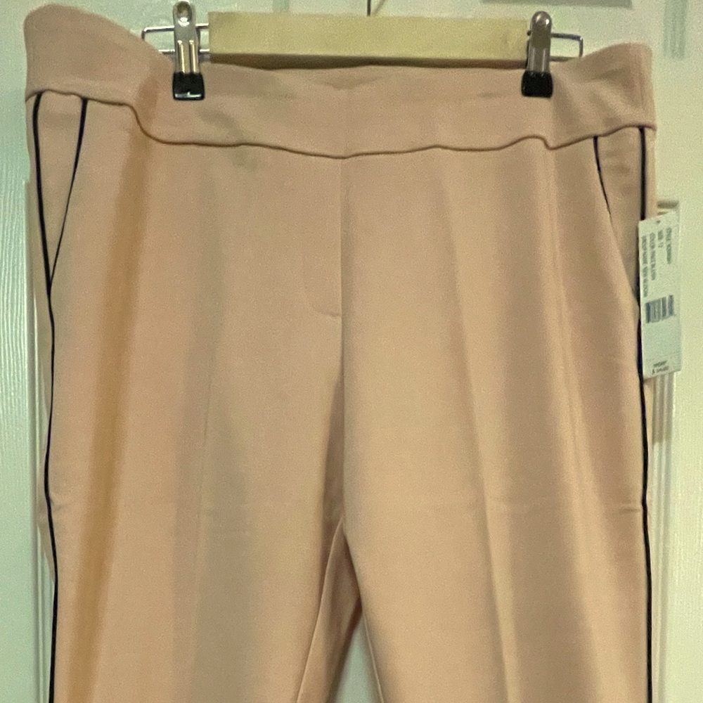 Sharagano Pale Blush Ankle Pants - Size 12 - NWT